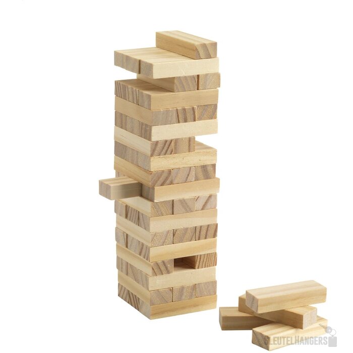 Houten Stapeltoren Naturel