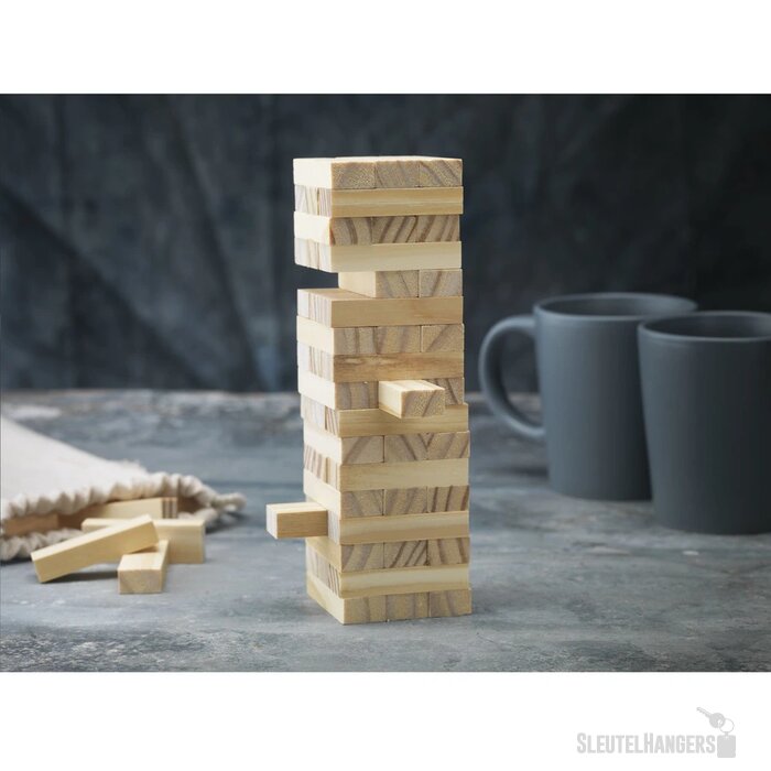 Houten Stapeltoren Naturel