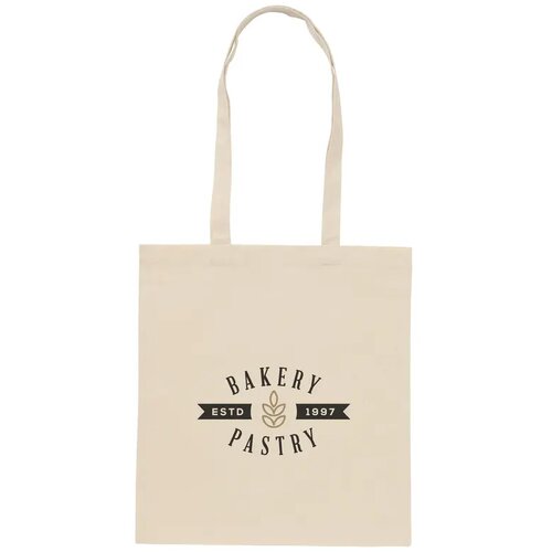Gerecycled Katoenen Tote Bag Naturel