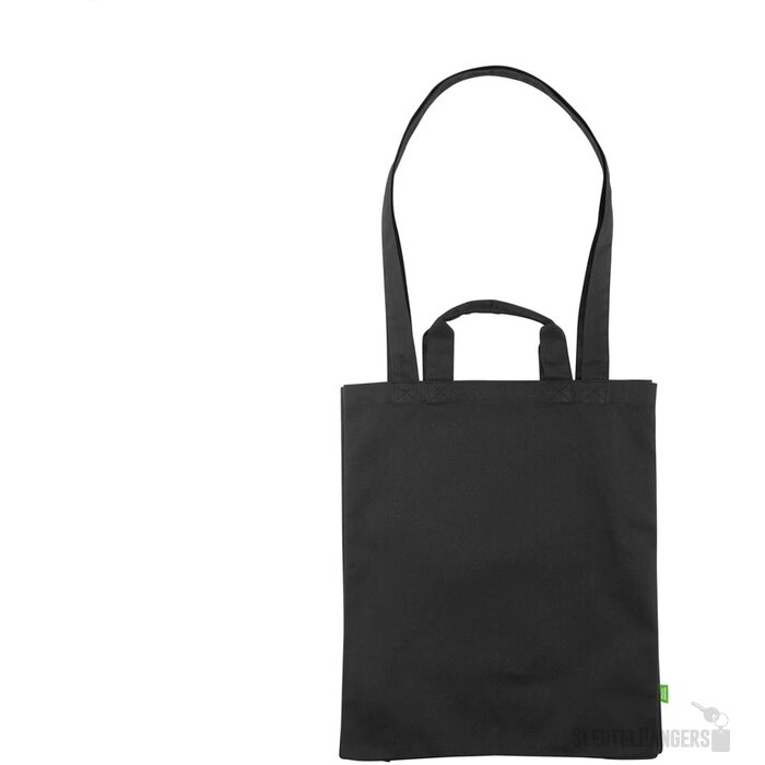 Canvas Tote Bag Met Binnenvak Zwart