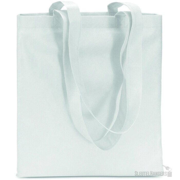 Non-woven boodschappentas Totecolor wit