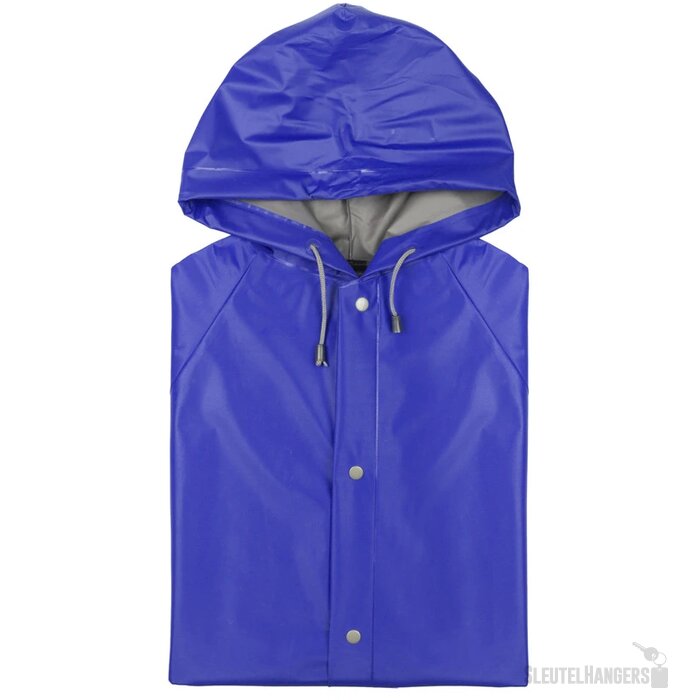 Dikke Regenjas Blauw