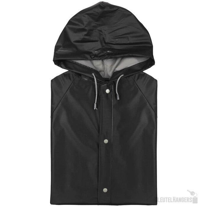 Dikke Regenjas Zwart