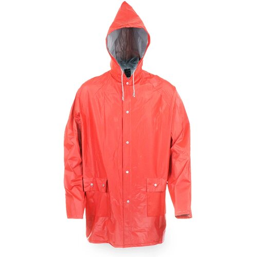 Dikke Regenjas Rood