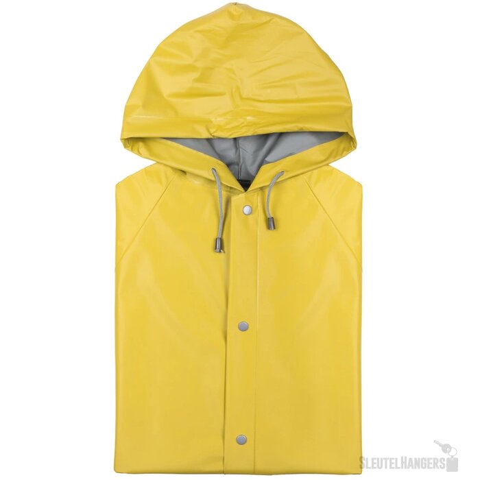 Dikke Regenjas Geel
