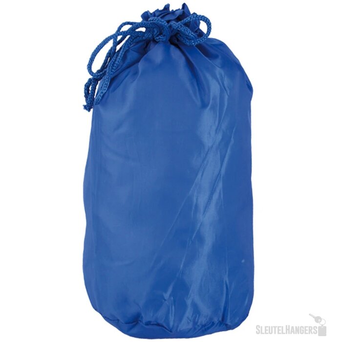 Goedkope Regenjas In Draagtas Blauw