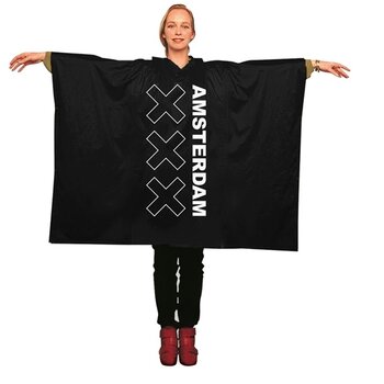 Falconetti® poncho Gemengd Falconetti® poncho Gemengd