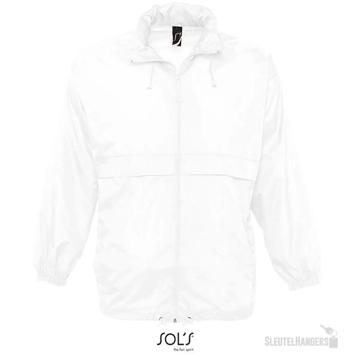 Waterafstotende windbreaker Wit