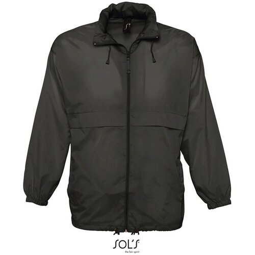Waterafstotende windbreaker Zwart
