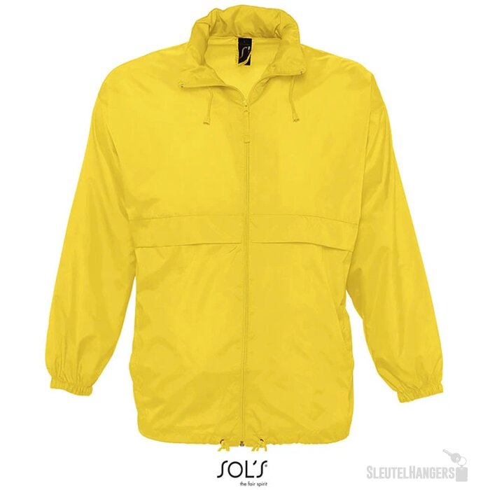 Waterafstotende windbreaker Goud