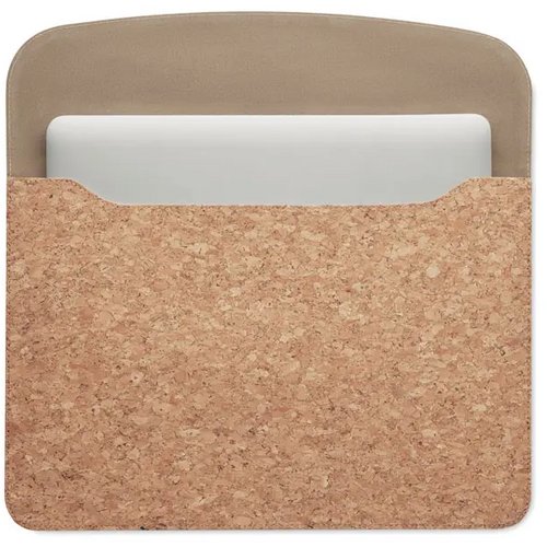 Duurzame laptopcover (14 inch) Beige