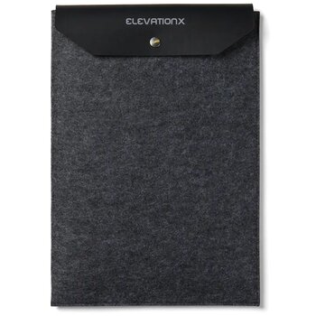 VINGA Albon GRS gerecycled vilt 15" laptophoes zwart