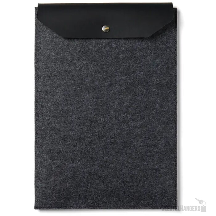 VINGA Albon GRS gerecycled vilt 15" laptophoes zwart