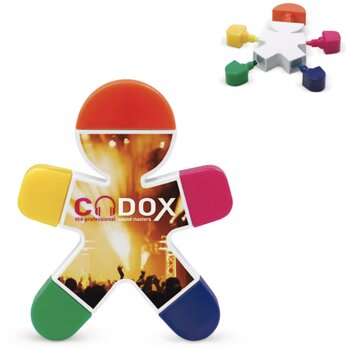 Markeerstift mens wit