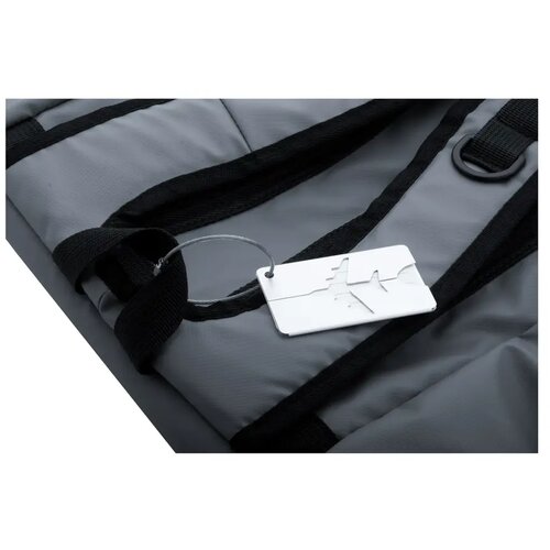 Aluminium Bagagelabel Zilver