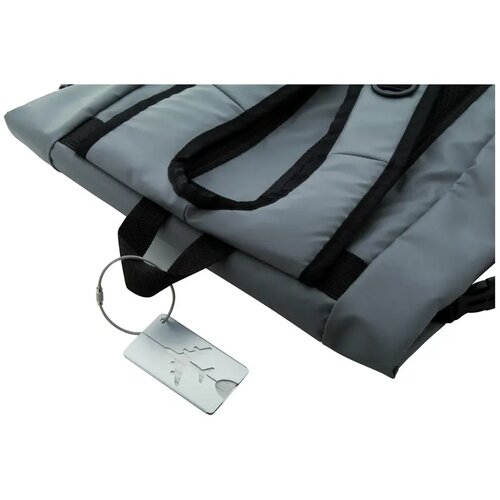 Aluminium Bagagelabel Zilver