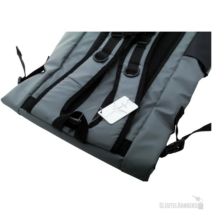 Aluminium Bagagelabel Zilver