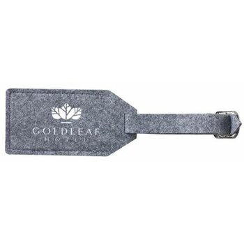 Rpet Felt Kofferlabel Grijs Rpet Felt Kofferlabel Grijs