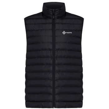 Iqoniq Meru heren gerecycled polyester bodywarmer zwart