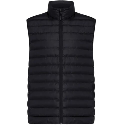 Iqoniq Meru heren gerecycled polyester bodywarmer zwart