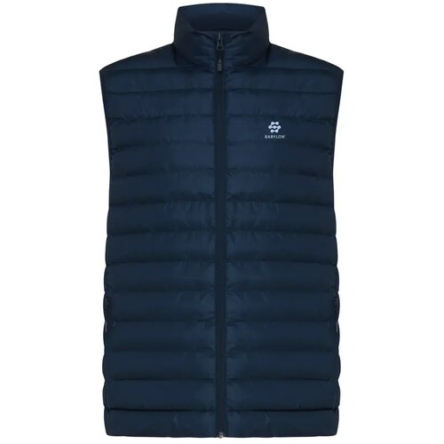 Iqoniq Meru heren gerecycled polyester bodywarmer donkerblauw