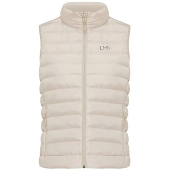 Iqoniq Meru dames gerecycled polyester bodywarmer beige