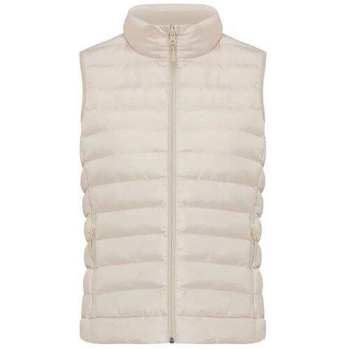 Iqoniq Meru dames gerecycled polyester bodywarmer beige
