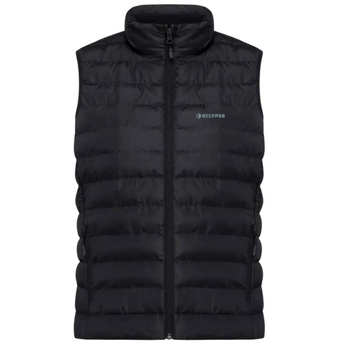 Iqoniq Meru dames gerecycled polyester bodywarmer zwart