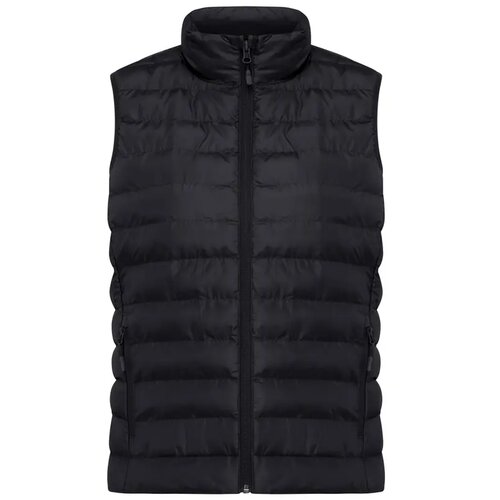 Iqoniq Meru dames gerecycled polyester bodywarmer zwart