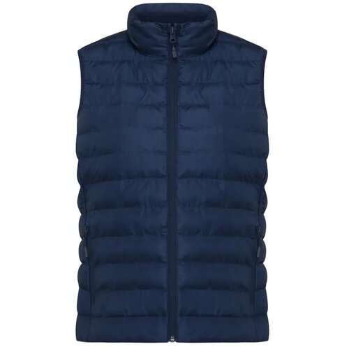 Iqoniq Meru dames gerecycled polyester bodywarmer donkerblauw