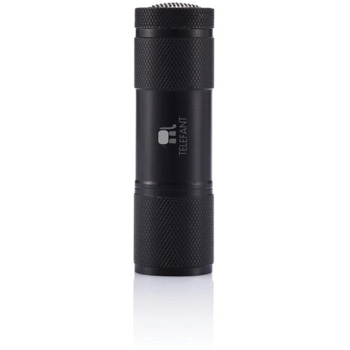 Quattro zaklamp zwart