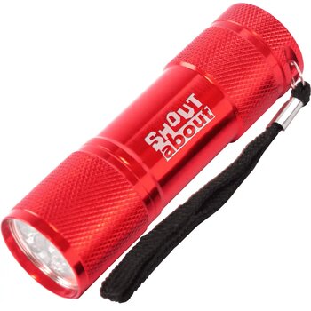 Quattro zaklamp rood