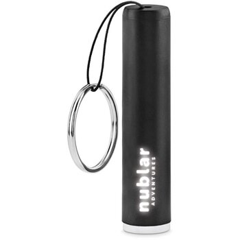 Mini zaklamp met sleutelhanger Zwart
