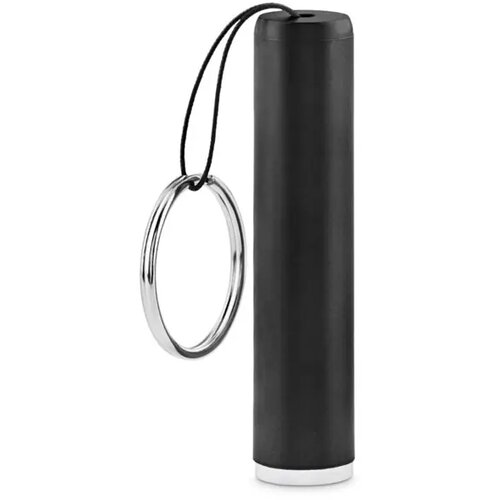 Mini zaklamp met sleutelhanger Zwart