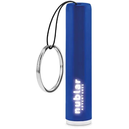 Mini zaklamp met sleutelhanger Kobaltblauw