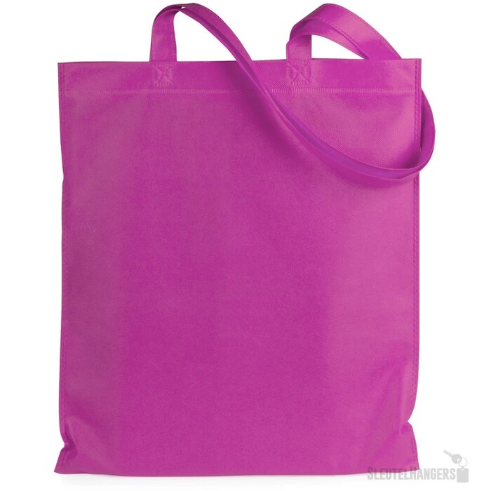 Goedkope tote bag van non-woven Fuchsia