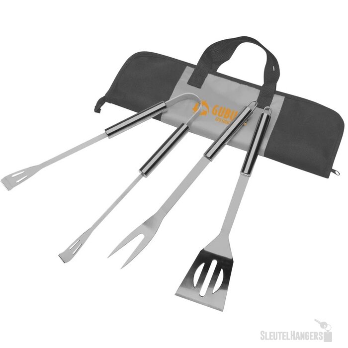 Bbq Accessoires Set Lichtgrijs
