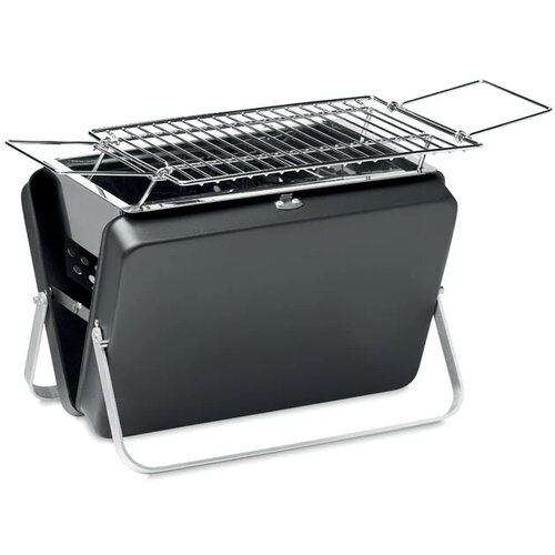 To go barbecue in koffer-ontwerp Zwart