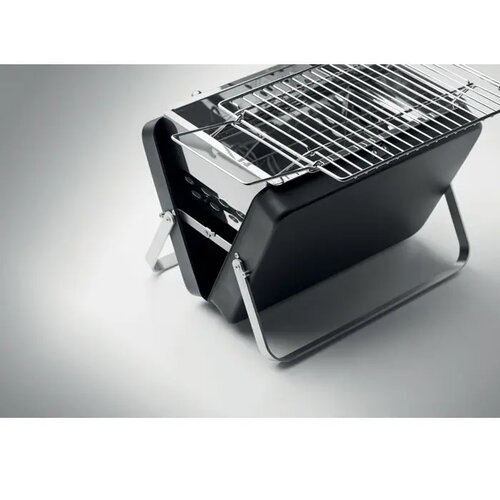 To go barbecue in koffer-ontwerp Zwart