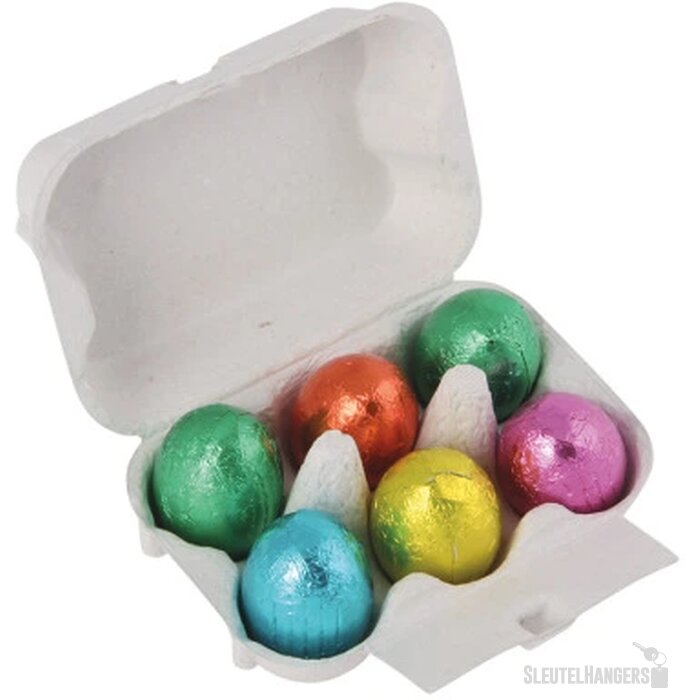 Eierdoosje met 6 paaseitjes Custom Made