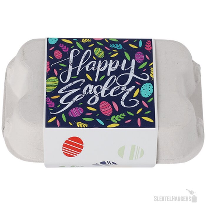 Eierdoosje met 6 paaseitjes Custom Made