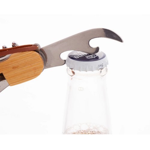 Zakmes Met Opvouwbare Bestekset Naturel
