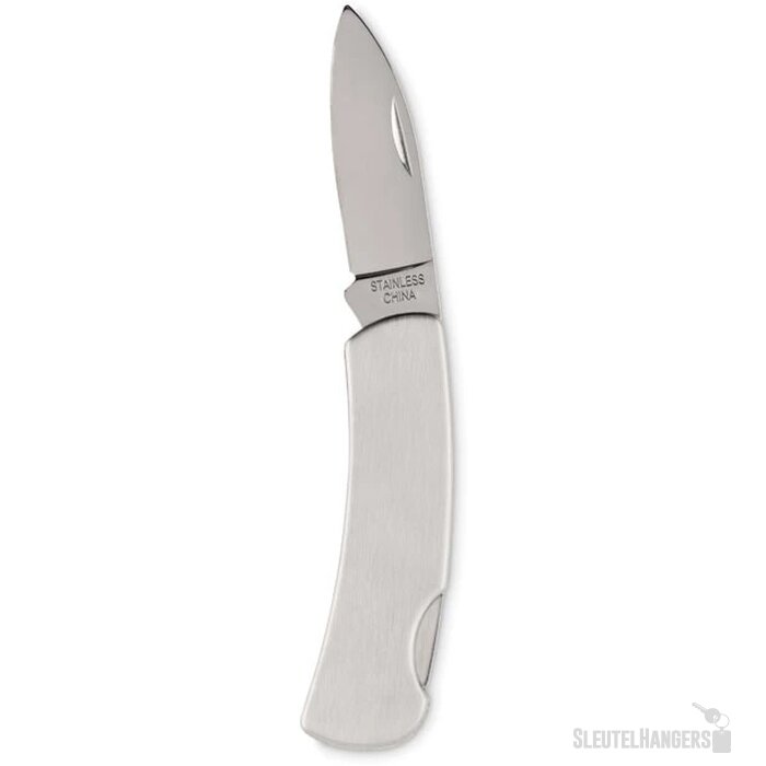 RVS opvouwbaar zakmes Zilver