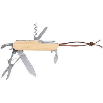 Bamboe Zakmes Met 9 Functies Naturel