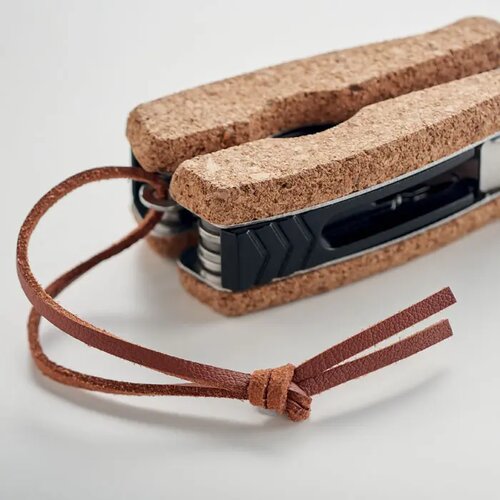 Kurk multitool met 9 functies Beige