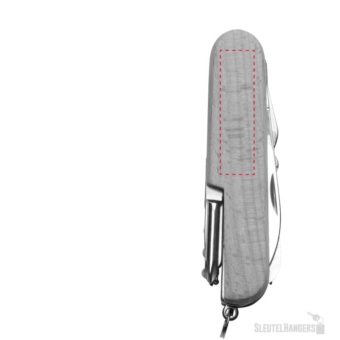 Houten Zakmes Met 11 Functies Zwart/Bruin