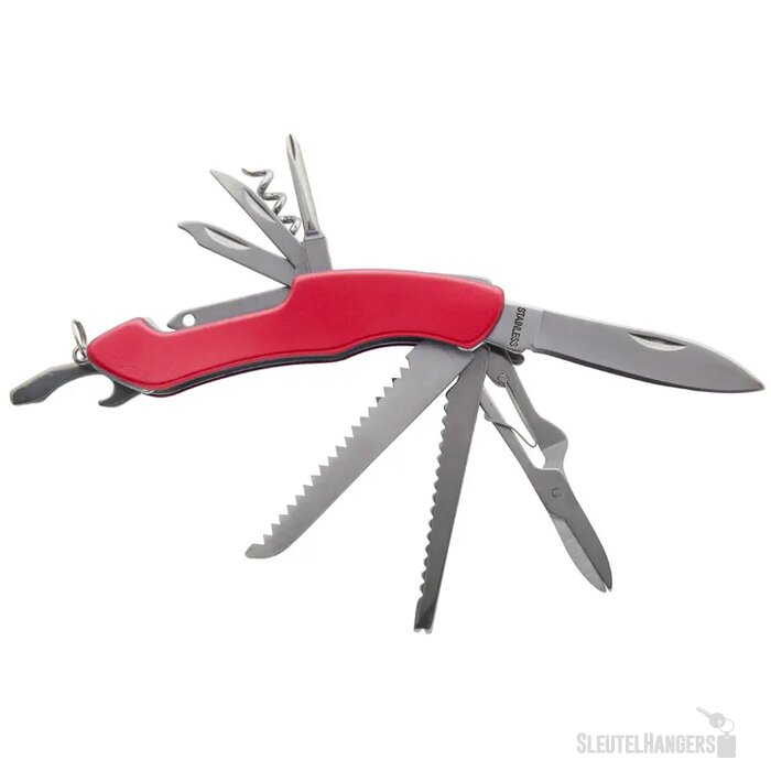 Breithorn Multifunctioneel Zakmes Rood