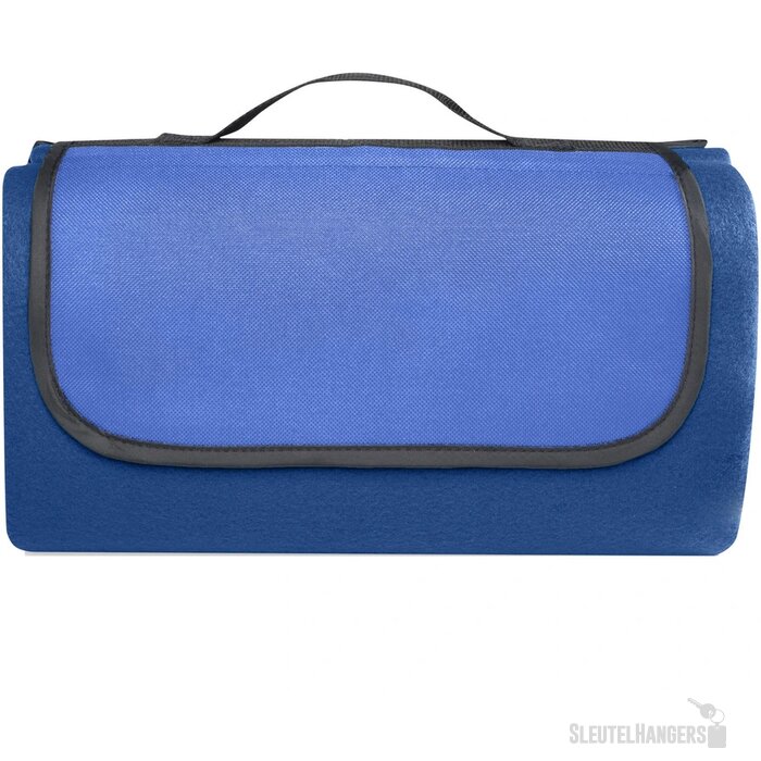 Salvie picknickdeken van gerecycled plastic Koningsblauw