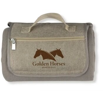 Picknickkleed met ritsvakje Ecru