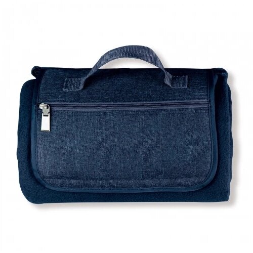 Picknickkleed met ritsvakje Blauw